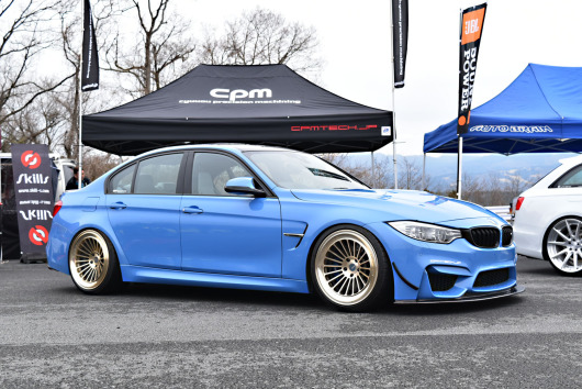 BMW M3 車高調　ホイール