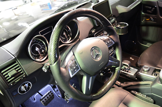 G63 カーボンステアリング G63 カーボンステアリング