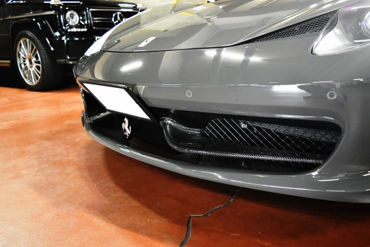 458 フロントウイング カーボン