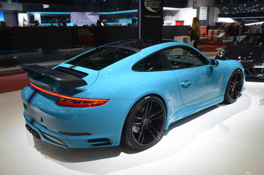ポルシェ　991　エアロ　カーボン　21インチ　ホイール