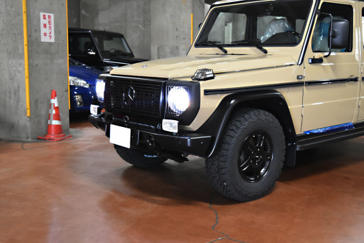 Gクラス　ゲレンデ　HID　キセノン　フォグキセ　ホイール　ペイント