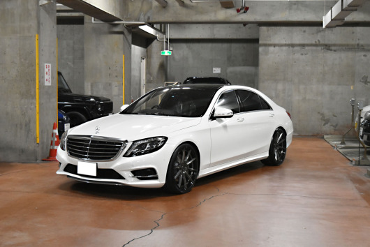 W222　21インチ　鍛造ホイール　ローダウン　エアサス　ロワリングキット