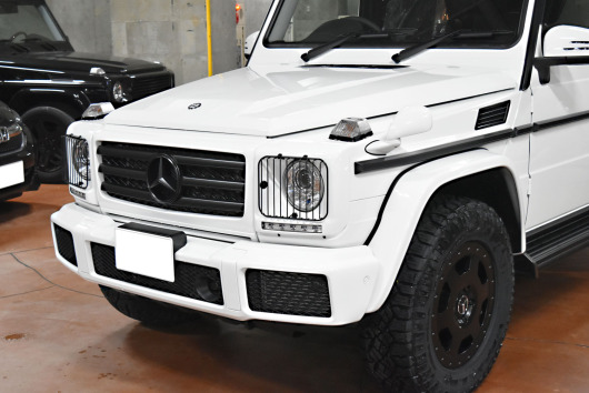 ゲレンデ　エディション463　G350dプロフェッショナル　テールスモーク　エンブレムペイント