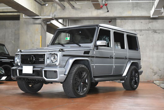 AMG G63　G55　G350 G550　ブラックアウト　マットブラック　ゴツゴツタイヤ