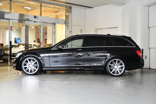 W204 ローダウン
