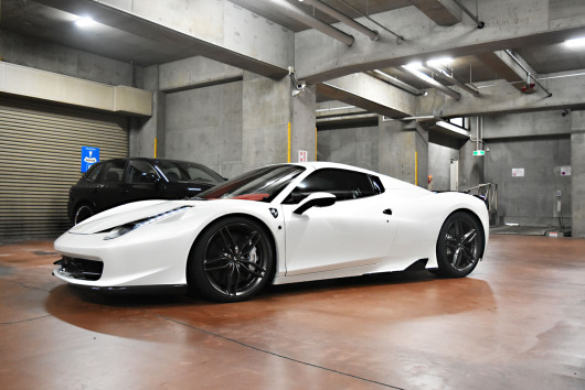 フェラーリ　458　ダウンサス　スプリング　ローダウン　