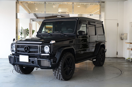 AMG　G63　G65　G55　G350　G550　ブラックアウト　ゴツゴツタイヤ