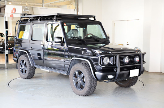 G500　G550　W463　キャンプ　ルーフラック　ラダー
