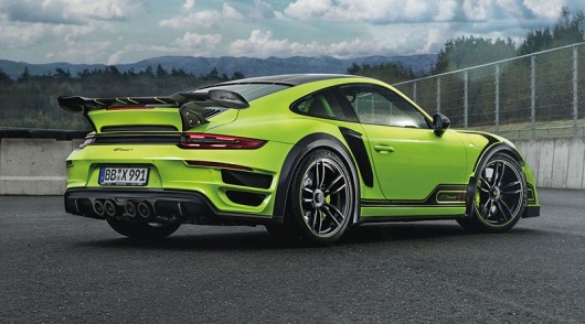 ポルシェ　ターボ　991　車高調　エアロ　マフラー
