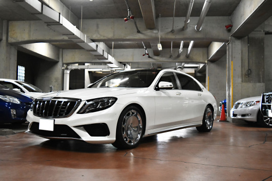 マイバッハ S63 W222 サイドスカート延長 マイバッハ S63 W222 サイドスカート延長
