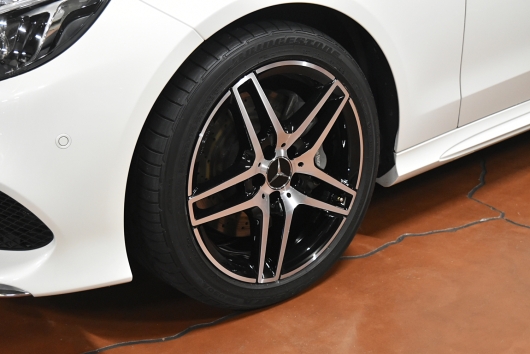 ホイールペイント 輸入車 ベンツ