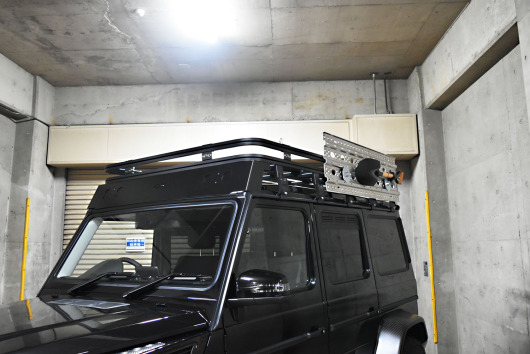 Gクラス　ルーフラック　W463　G350　G63　G55　ラッピング