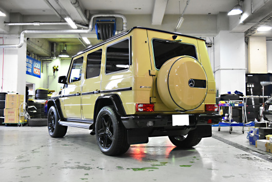 G63　ベージュ　ブラックアウト　デイライト