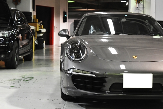 991 911 PORSCHE ポルシェ インナーブラックヘッドライト