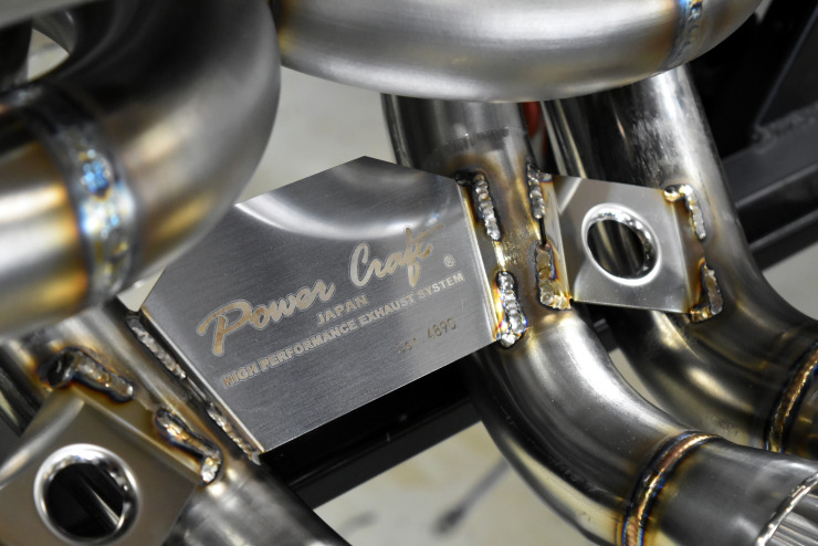 パワクラ　POWERCRAFT ハイブリッドエキゾーストスステム