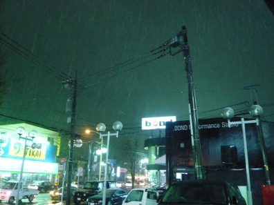 大雪の悪寒．．．