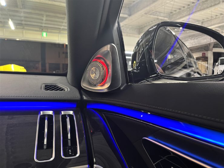 メルセデスベンツ　W223　Sクラス　3Dツイーター　アンビエントライト