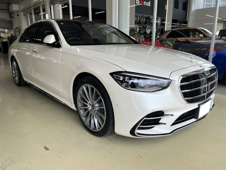メルセデスベンツ　W223　Sクラス　3Dツイーター　アンビエントライト