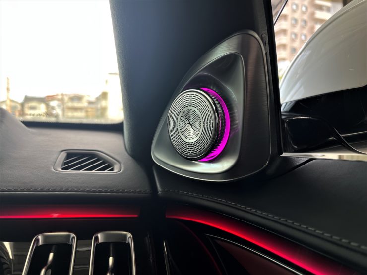 メルセデスベンツ　W223　Sクラス　3Dツイーター　アンビエントライト