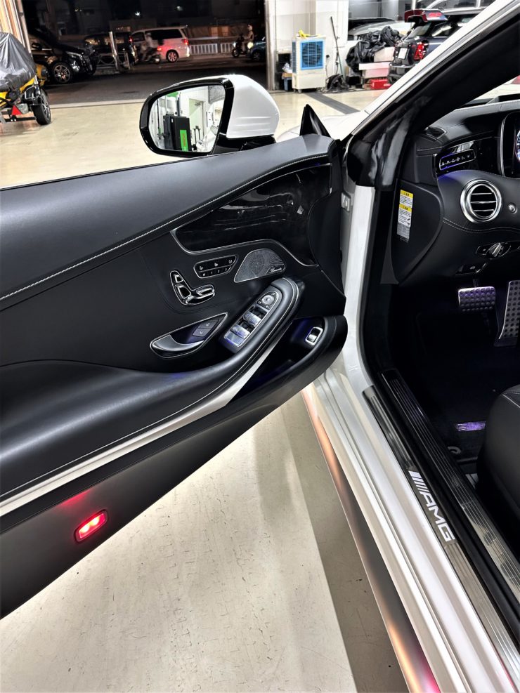C217 Sクラスクーペ オーディオ スピーカー交換 ブルメスター bond 葛飾 
