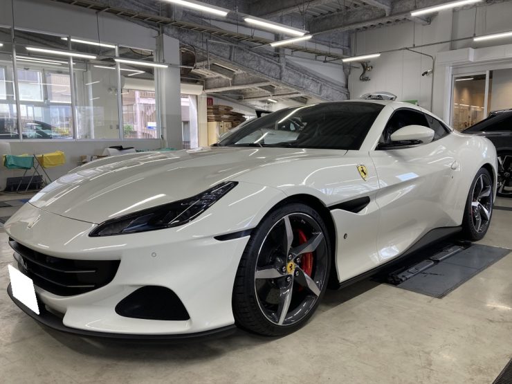 フェラーリ　ポルトフィーノ　車高ダウン　ダウンサス　ロベルタリフター　ASRバルブ開閉システム　デジタルインナーミラー　キャリパーペイント　BOND　葛飾　 東京都　輸入車カスタム