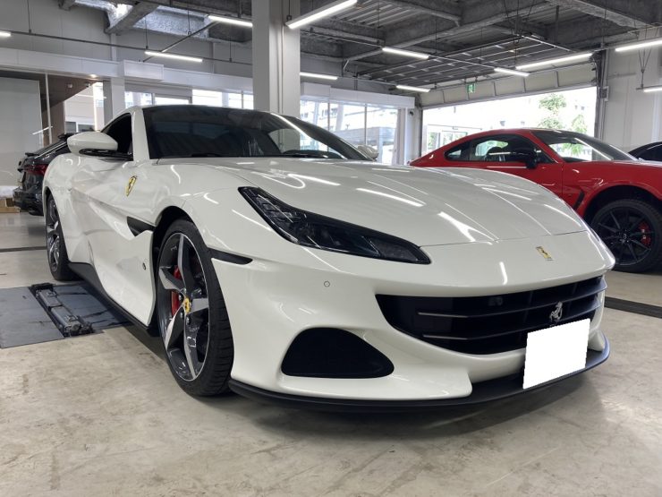 フェラーリ　ポルトフィーノ　車高ダウン　ダウンサス　ロベルタリフター　ASRバルブ開閉システム　デジタルインナーミラー　キャリパーペイント　BOND　葛飾　 東京都　輸入車カスタム