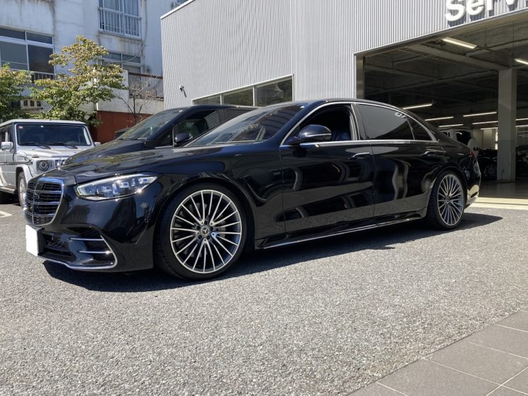 メルセデスベンツ ベンツ Sクラス W223 ロワリングキット アンドロイドインターフェース 動画視聴 YOUTUBE視聴 BOND 葛飾 東京都