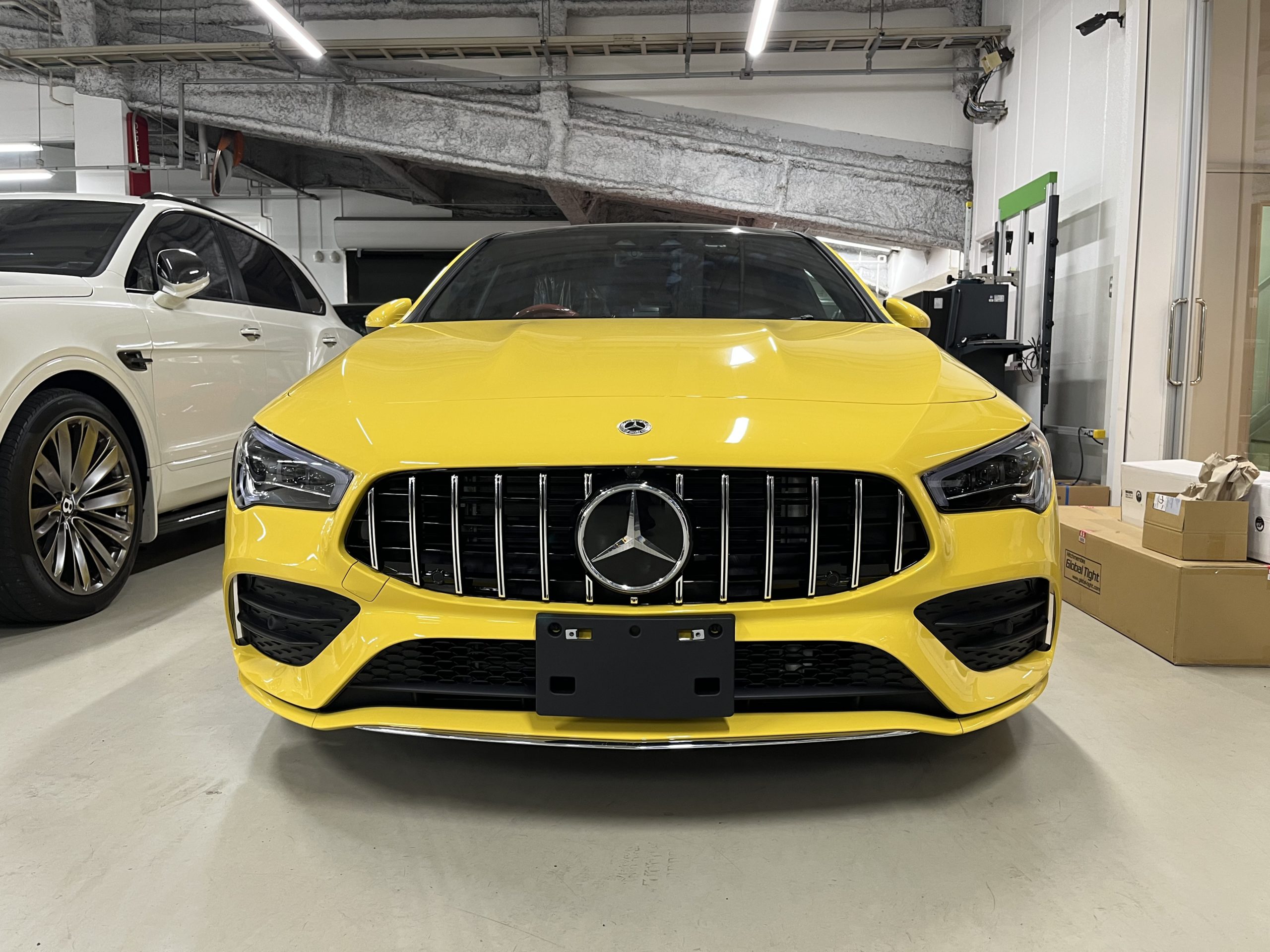 CLA200　パナメリカーナグリル　グリル交換　BOND葛飾