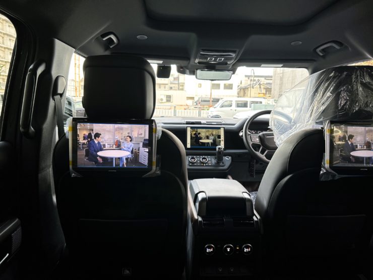 ディフェンダー android box 地デジ YouTube ストリーミング リヤモニター bond 葛飾
