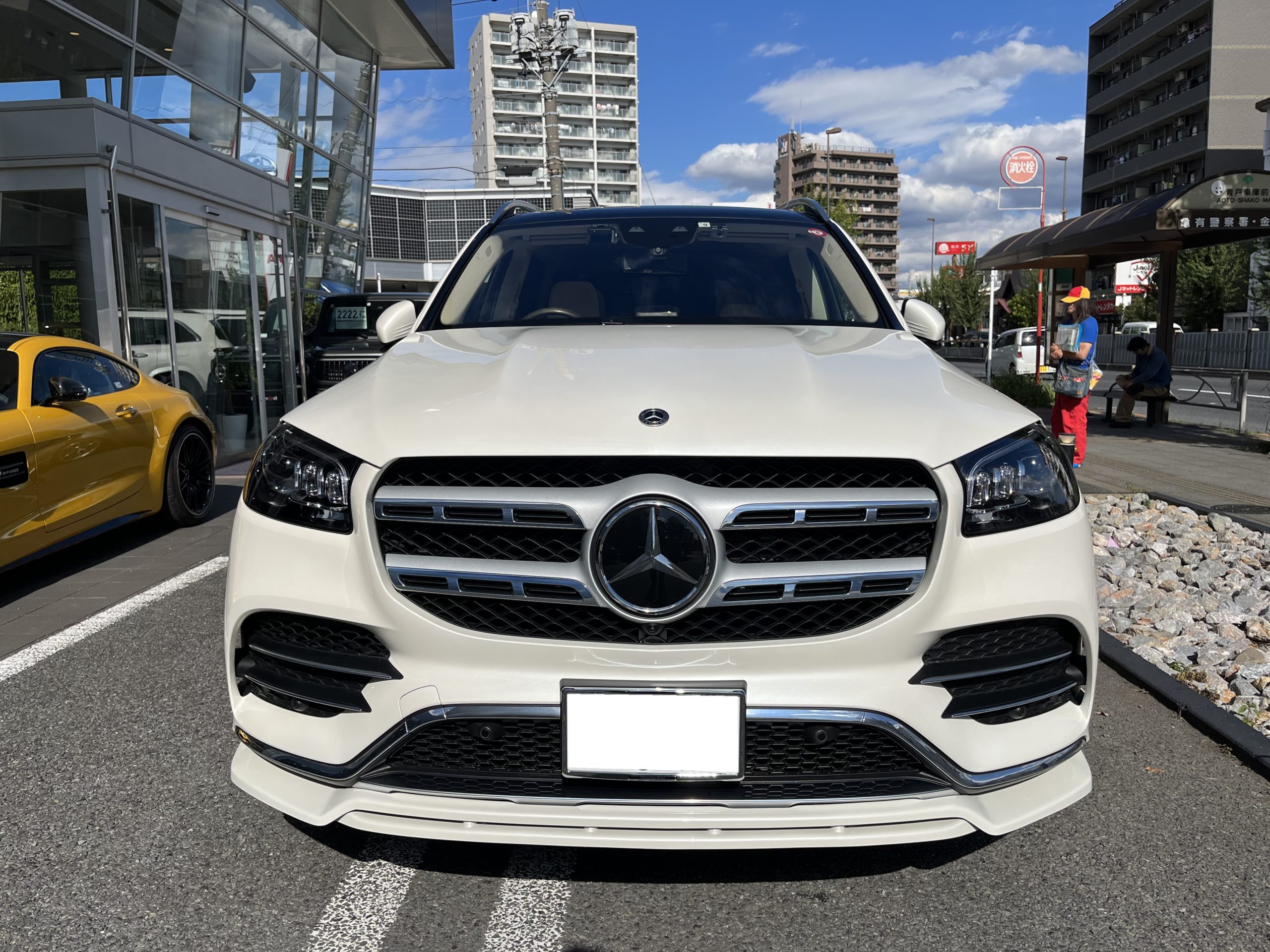 GLS400ｄ　メルセデスベンツ　MAXTON design　フロントリップ　X167　Bond葛飾