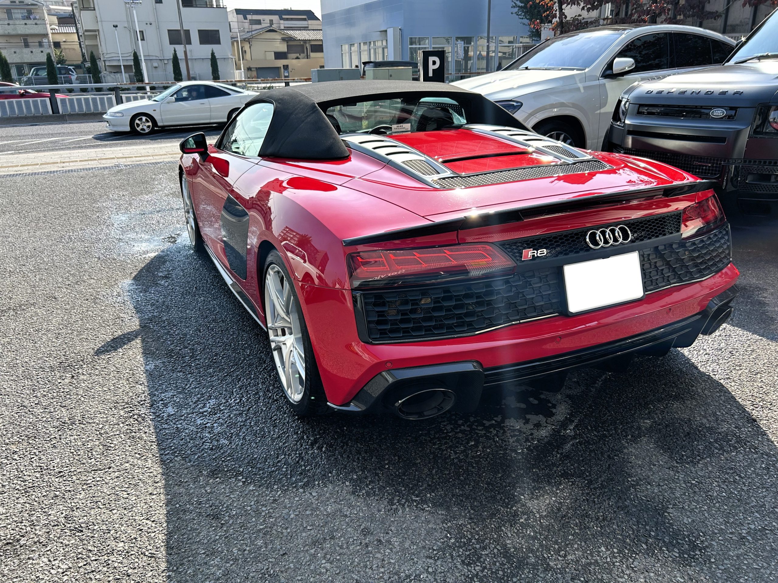 audi R8 レーダー探知機 ドライブレコーダー bond 葛飾