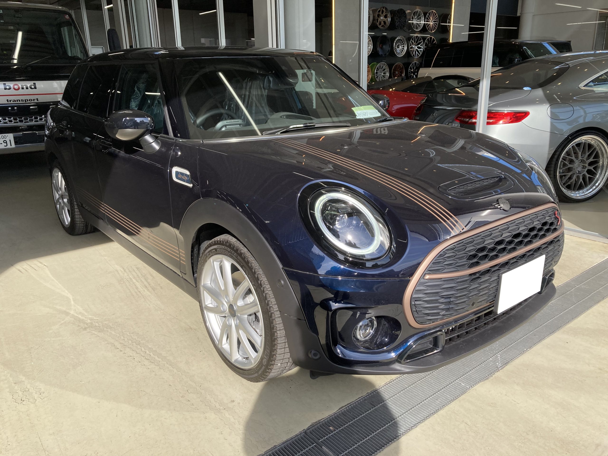 MINI クラブマン F54 地デジ スマートフォン ミラーリング ドライブレコーダー BOND 葛飾 東京都