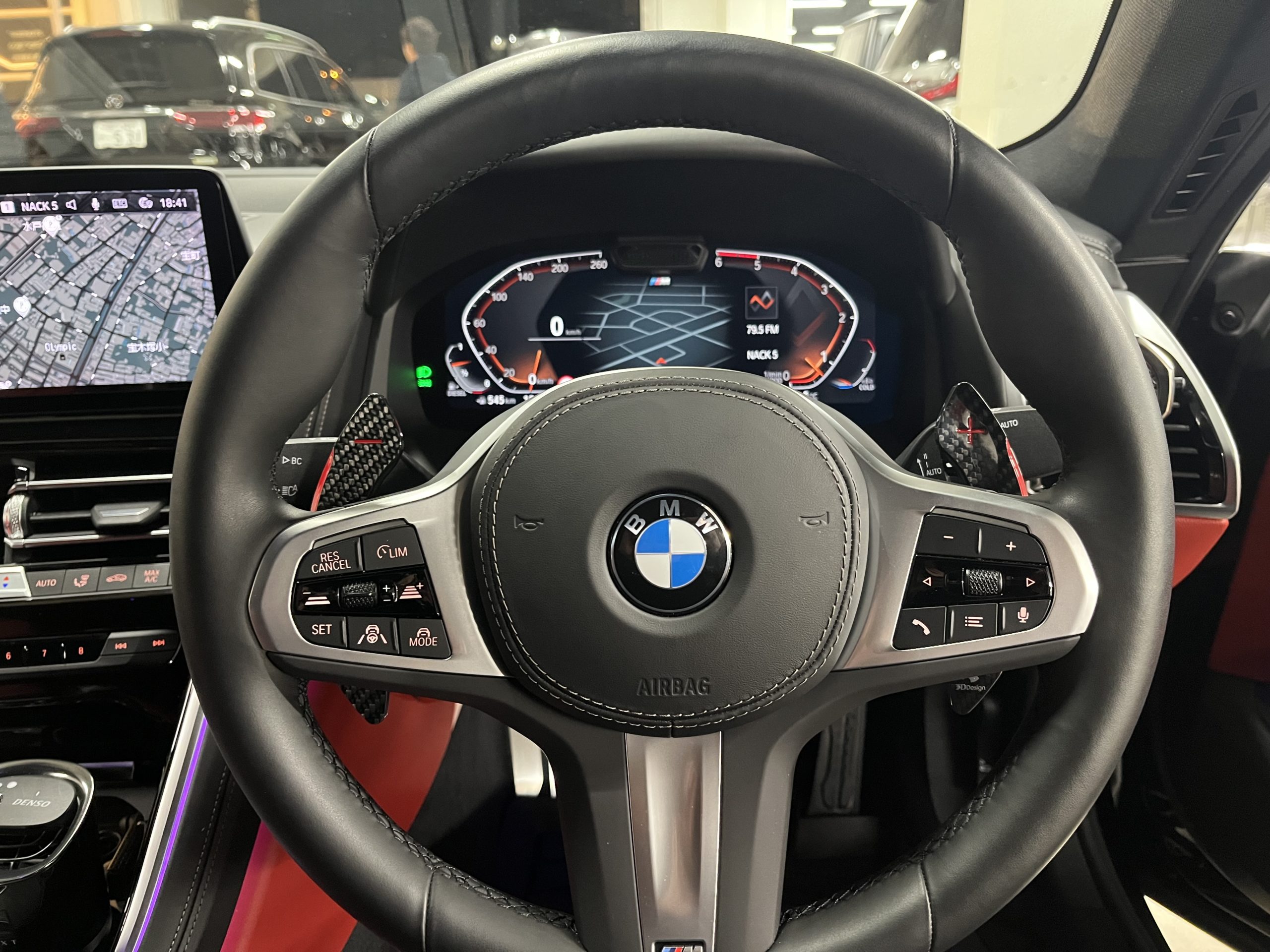BMW8ｼﾘｰｽﾞｶｰﾎﾞﾝ　G16ｶｰﾎﾞﾝﾐﾗｰ　3Dﾃﾞｻﾞｲﾝ　ｱｰﾑﾄﾞﾌﾗｯｼｬｰ　BOND葛飾