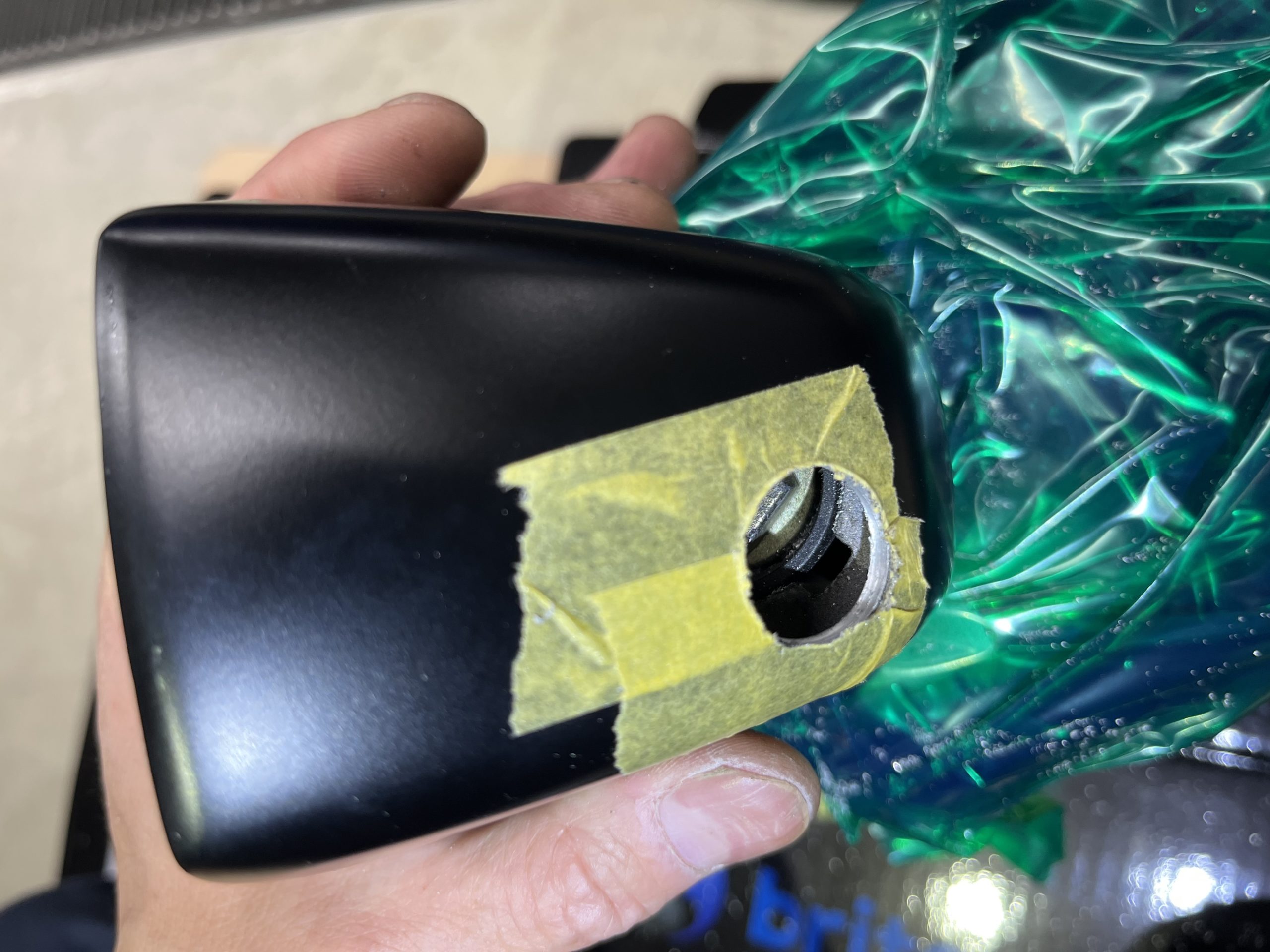 W463サイドカメラ取付 ゲレンデサイドカメラ取付 W463キノコミラー撤去