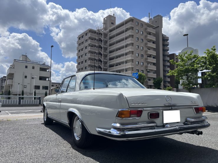 W111 280SE フィンテール オールドメルセデス デッキ交換 BOND葛飾