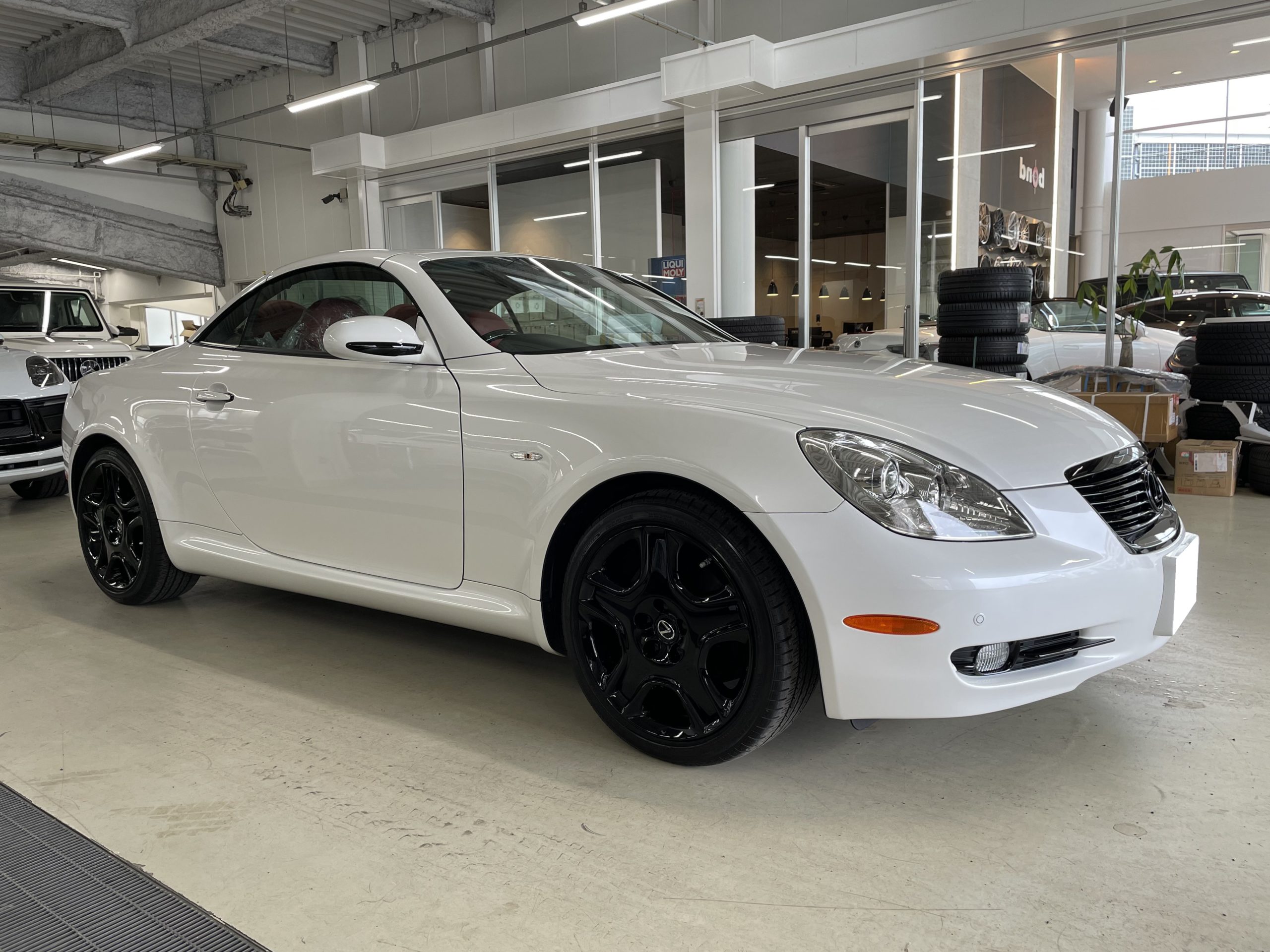 LEXUS SC ブラックアウト ナビゲーション コーナーセンサー カスタム 東京都 葛飾 ボンド BOND