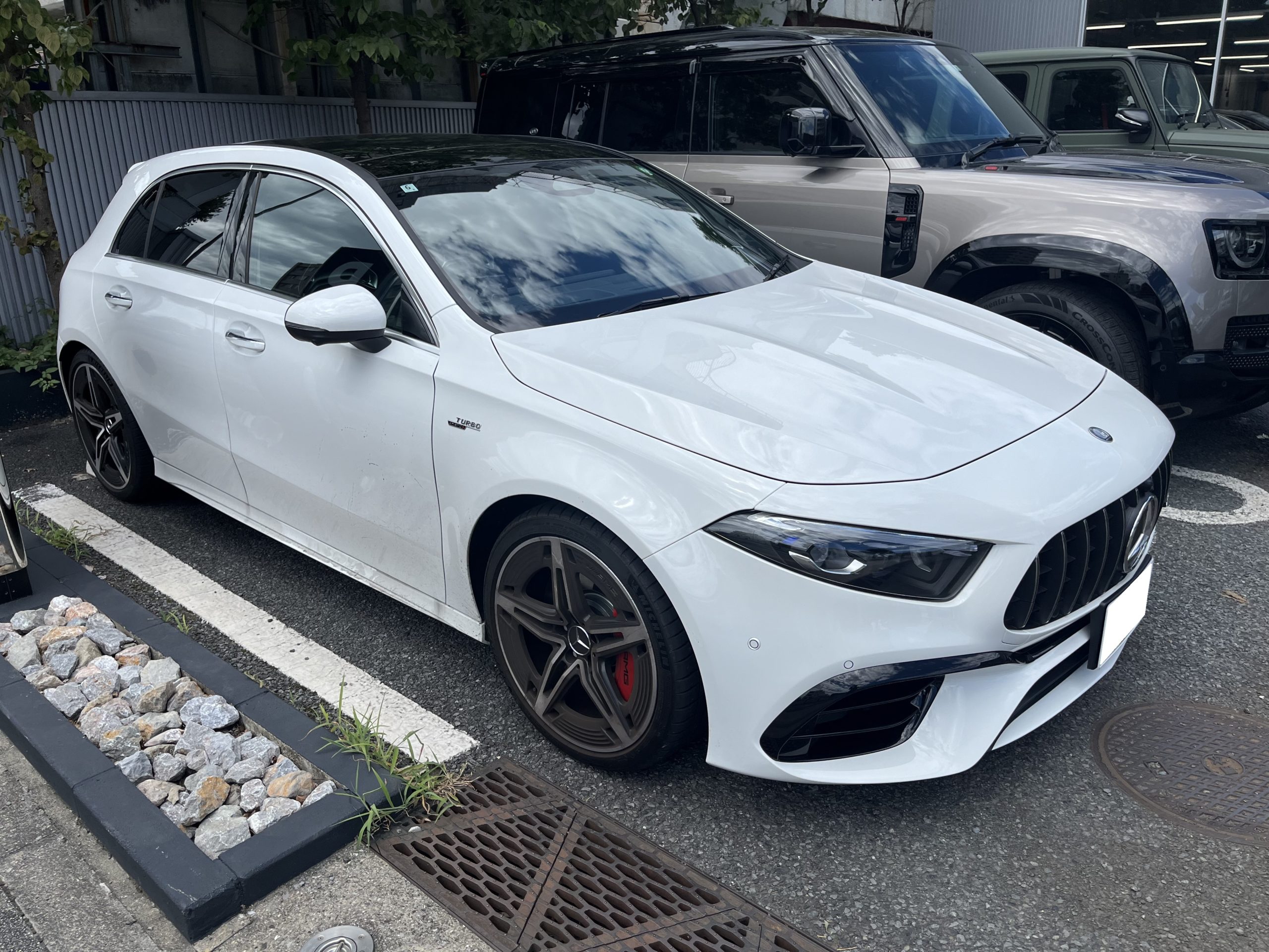 W177　A45S後期 EDITION1仕様 VOSSENﾎｲｰﾙ ﾛﾜﾘﾝｸﾞ ﾌﾞﾗｯｸｱｳﾄ