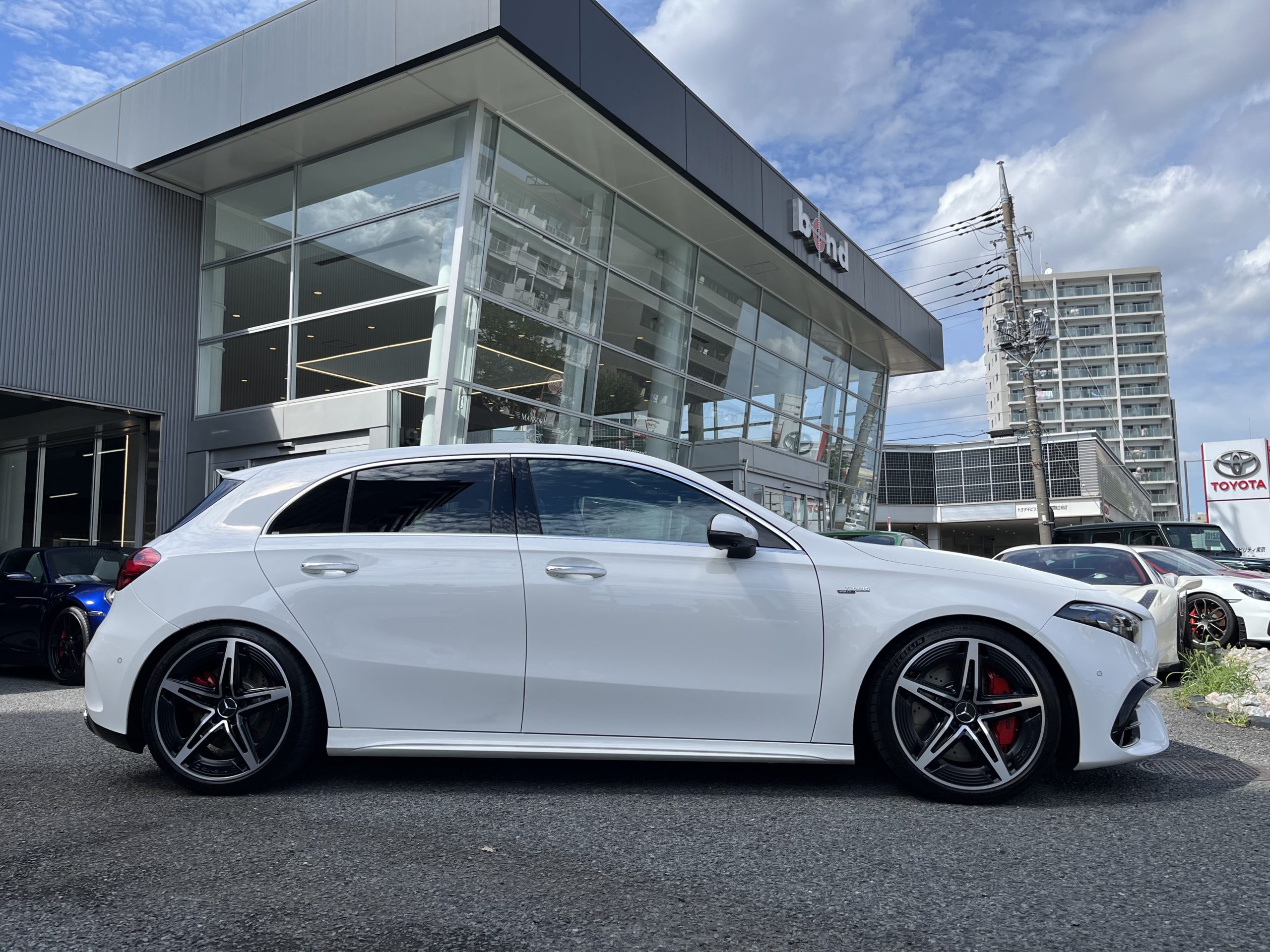 W177　A45S後期 EDITION1仕様 VOSSENﾎｲｰﾙ ﾛﾜﾘﾝｸﾞ ﾌﾞﾗｯｸｱｳﾄ