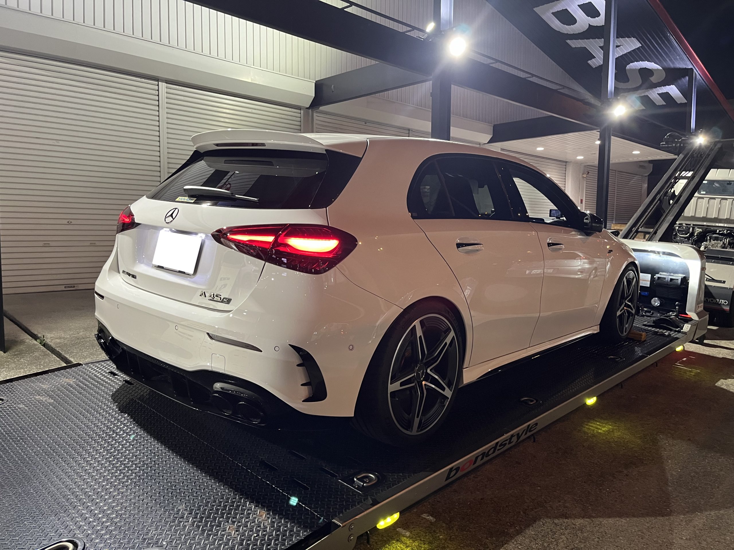 W177　A45S後期 EDITION1仕様 VOSSENﾎｲｰﾙ ﾛﾜﾘﾝｸﾞ ﾌﾞﾗｯｸｱｳﾄ