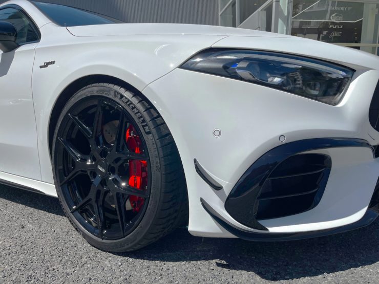 W177　A45S後期 EDITION1仕様 VOSSENﾎｲｰﾙ ﾛﾜﾘﾝｸﾞ ﾌﾞﾗｯｸｱｳﾄ