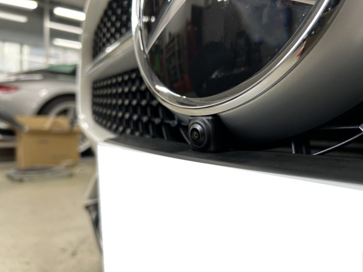 メルセデスベンツ　AMG GT　フロントカメラ　レーダー探知機　　　　　　BOND　葛飾　東京都 ボンド　カスタム