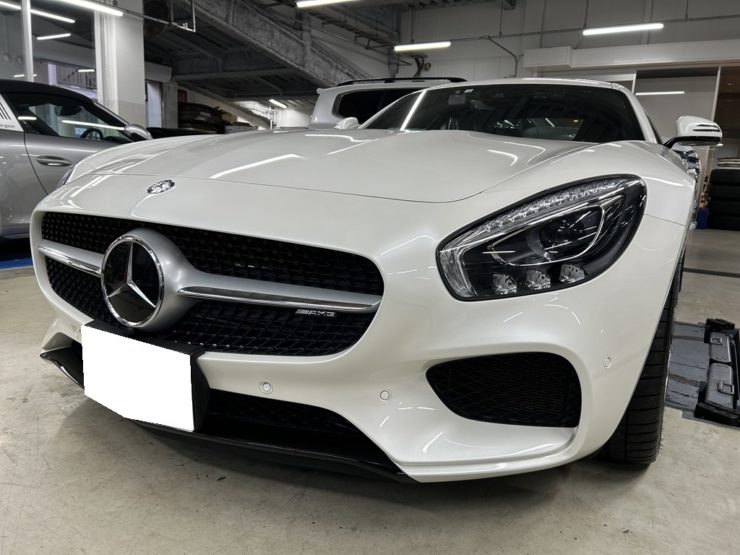 メルセデスベンツ　AMG GT　フロントカメラ　レーダー探知機　　　　　　BOND　葛飾　東京都 ボンド　カスタム
