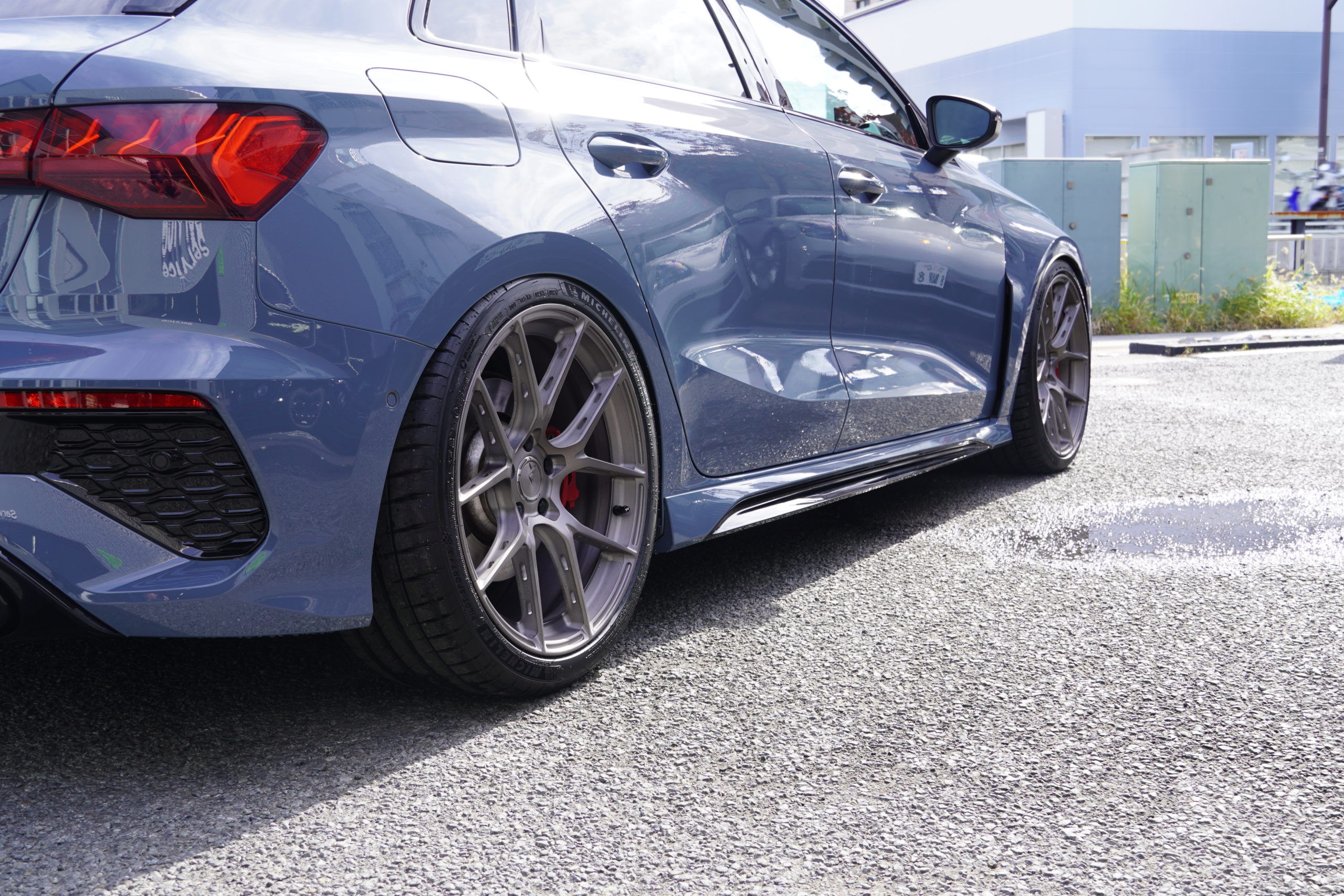 AUDI　RS3　ホイール　AK　FORGED　鍛造ホイール　KW　DDCサスペンション　BOND　葛飾　東京都
