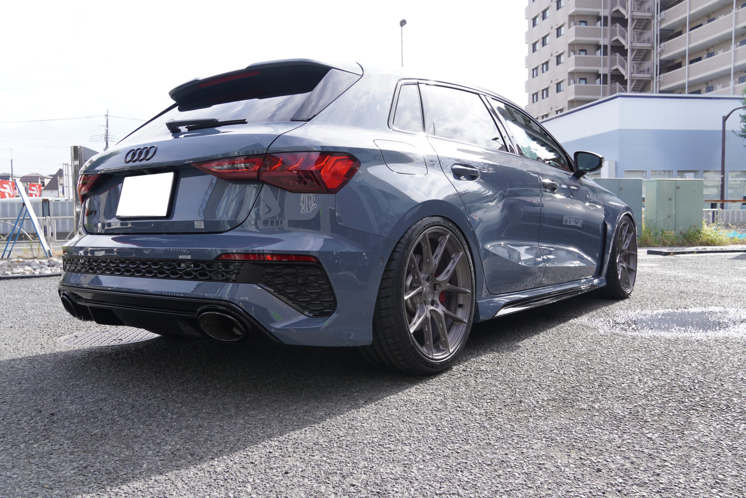 AUDI　RS3　ホイール　AK　FORGED　鍛造ホイール　KW　DDCサスペンション　BOND　葛飾　東京都