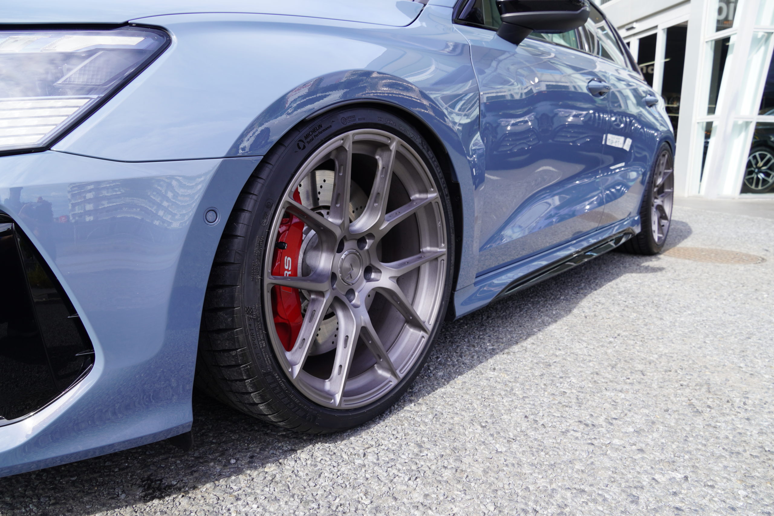 AUDI　RS3　ホイール　AK　FORGED　鍛造ホイール　KW　DDCサスペンション　BOND　葛飾　東京都