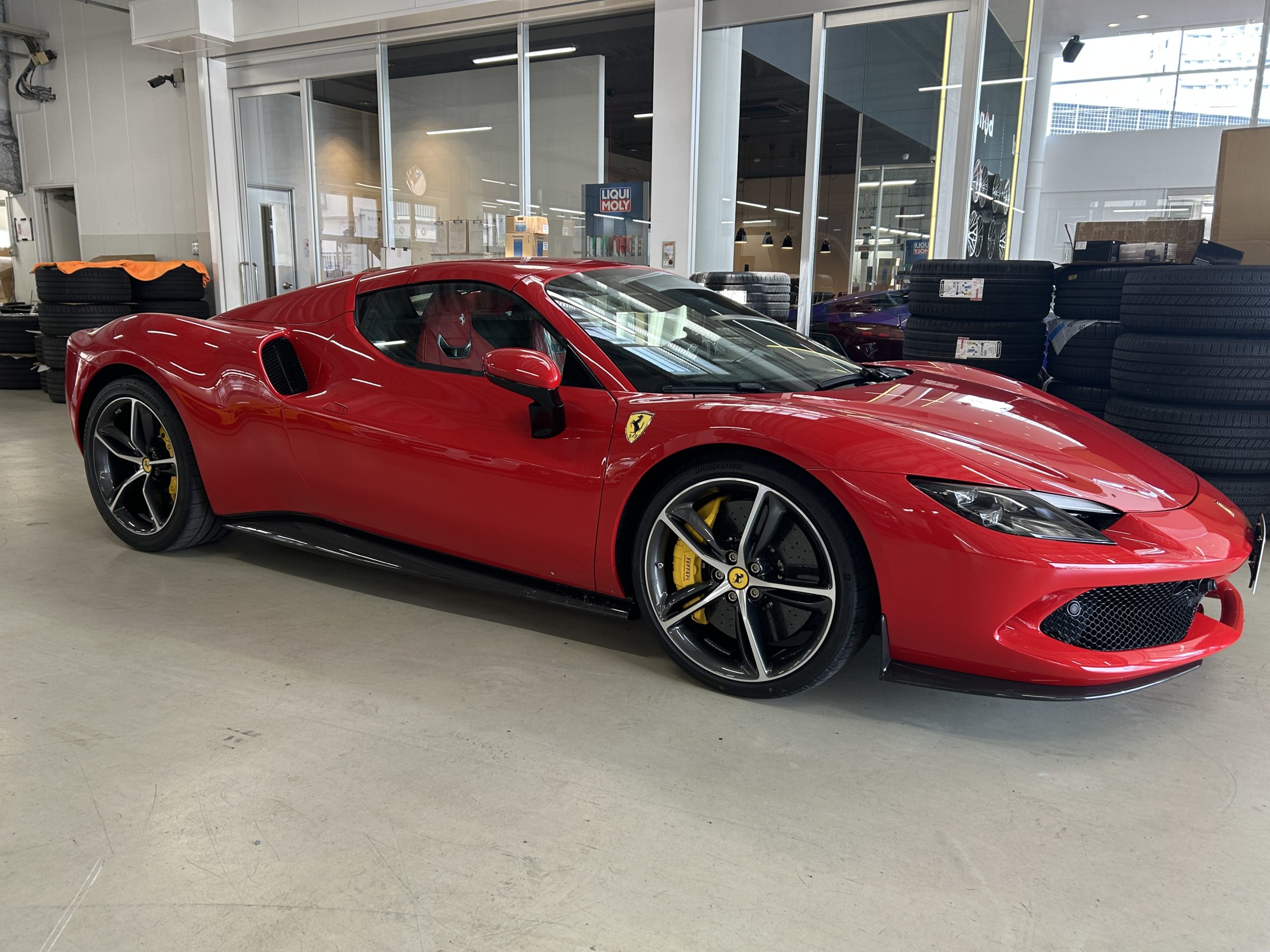 フェラーリ 296GTS ドライブレコーダー レーダー探知機 ベンツ SLS VIPER セキュリティ BOND 葛飾店 東京都