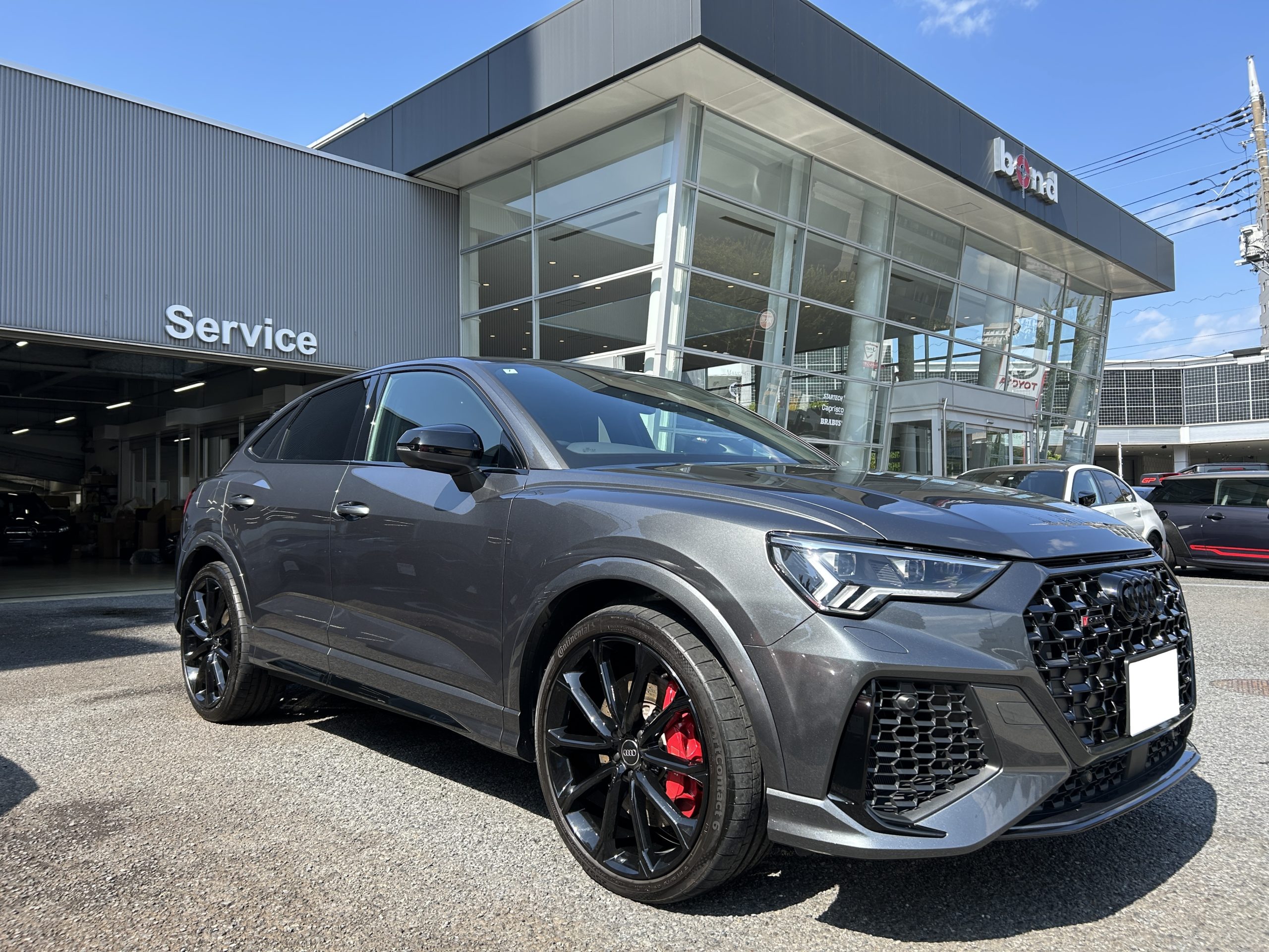 アウディ　エンジンスターター　RSQ3　フラッシュロジックエンジンスターター　輸入車　BOND　葛飾　東京都