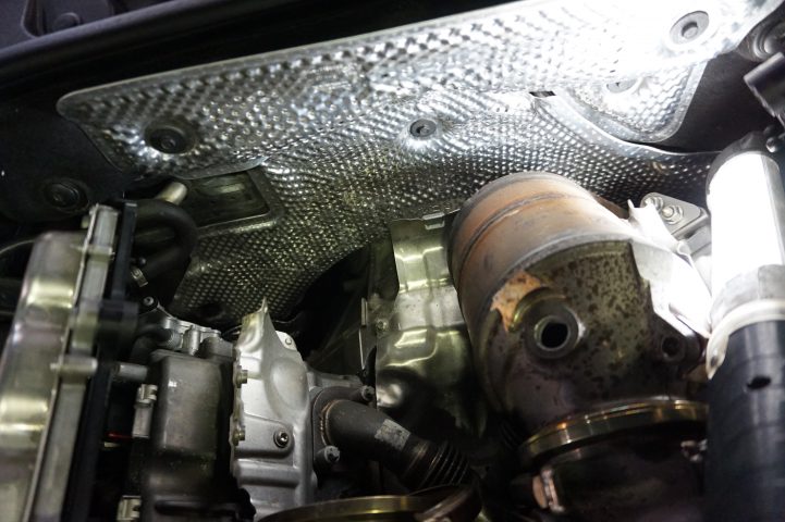 Ｆ１０　Ｍ５　ダウンパイプ交換