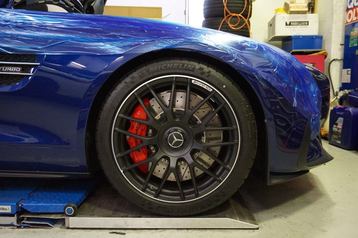 AMG GT　ダウンサス　交換