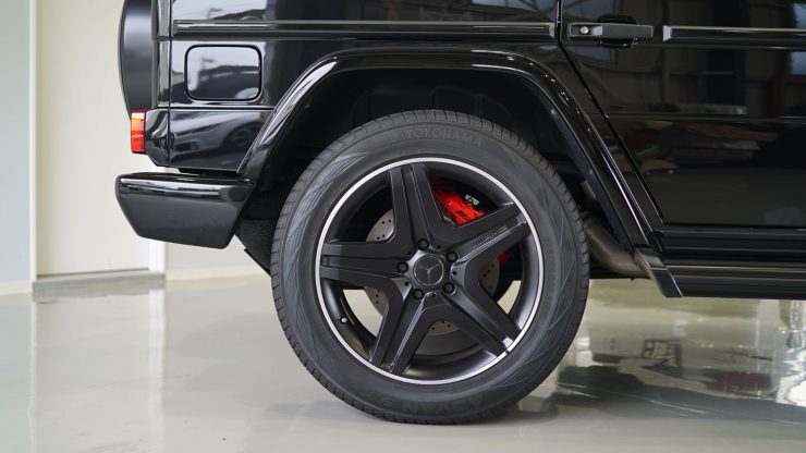 AMG G63 キャリパー W463 W463A マットブラック ラッピング スモークテール